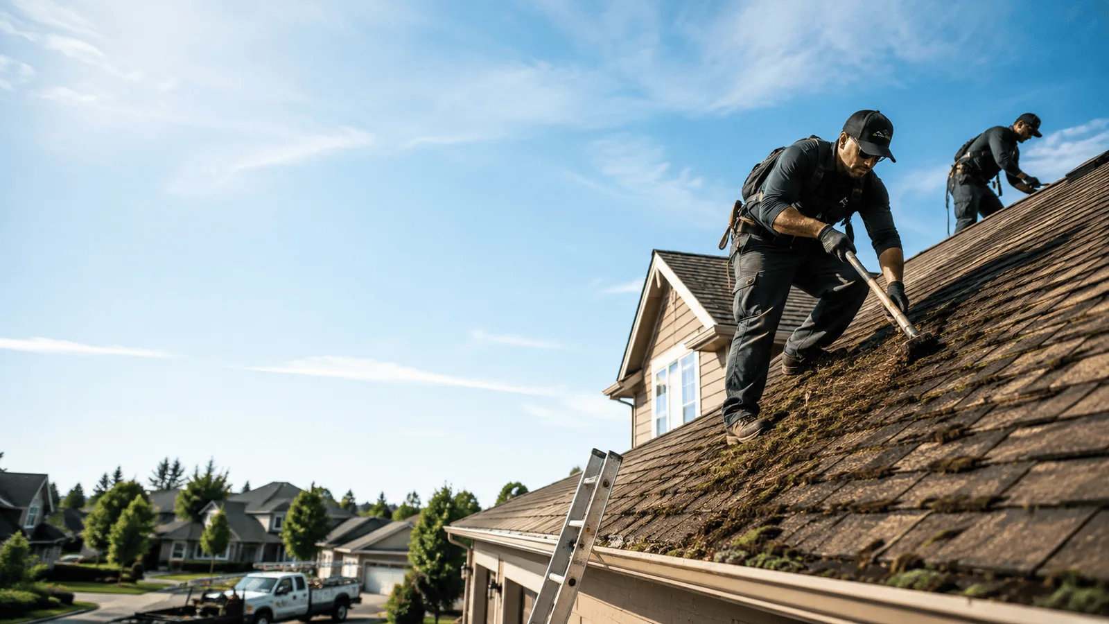 Roof Moss Removal in Camp, AR near me
